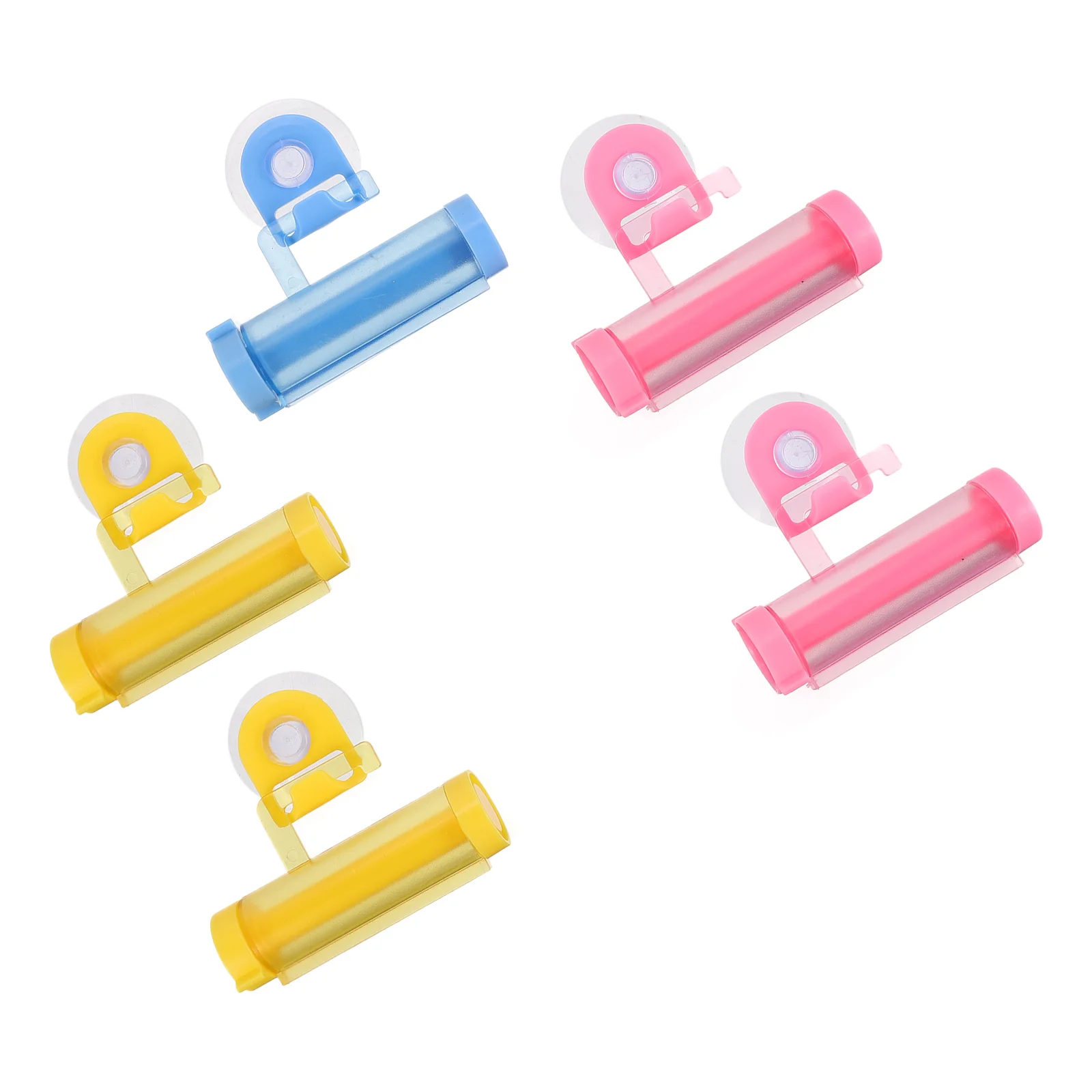 5 Pcs Toothpaste Squeezer Cup Hooks Rolling Tube Tool Suction Roller Portable Dispenser
5 Pcs Toothpaste Squeezer Cup Hooks Rolling Tube Tool Suction Roller Portable Dispenser