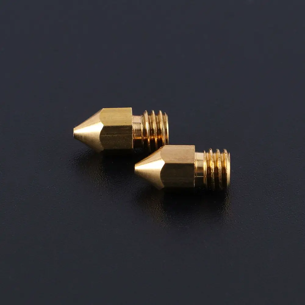 0.5mm CR10S 3D Printer Accessories Threaded Filament Ender-3 Copper 1.75MM Extruder Nozzles MK8 Brass Nozzle Print Head Nozzle
0.5mm CR10S 3D Printer Accessories Threaded Filament Ender-3 Copper 1.75MM Extruder Nozzles MK8 Brass Nozzle Print Head Nozzle