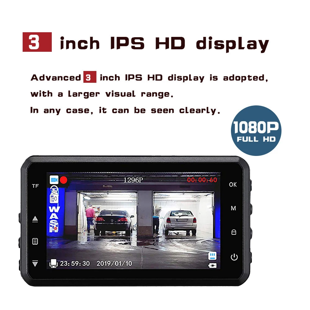 Автомобильный видеорегистратор 1080P Full HD Drive Видеорегистраторы Камера заднего вида Двойной объектив GPS Wi-Fi Видеорегистратор Ночное видение Парковочный монитор Черный ящик
Автомобильный видеорегистратор 1080P Full HD Drive Видеорегистраторы Камера заднего вида Двойной объектив GPS Wi-Fi Видеорегистратор Ночное видение Парковочный монитор Черный ящик