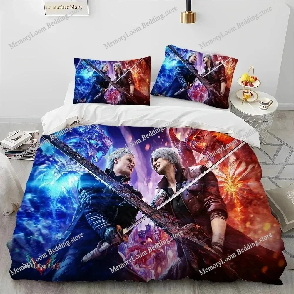 Game D-Devil May Cry DMC Gamer Bedding Set Duvet Cover Bed Set Quilt Cover Pillowcase Comforter king Queen Size Boys Adult
Game D-Devil May Cry DMC Gamer Bedding Set Duvet Cover Bed Set Quilt Cover Pillowcase Comforter king Queen Size Boys Adult