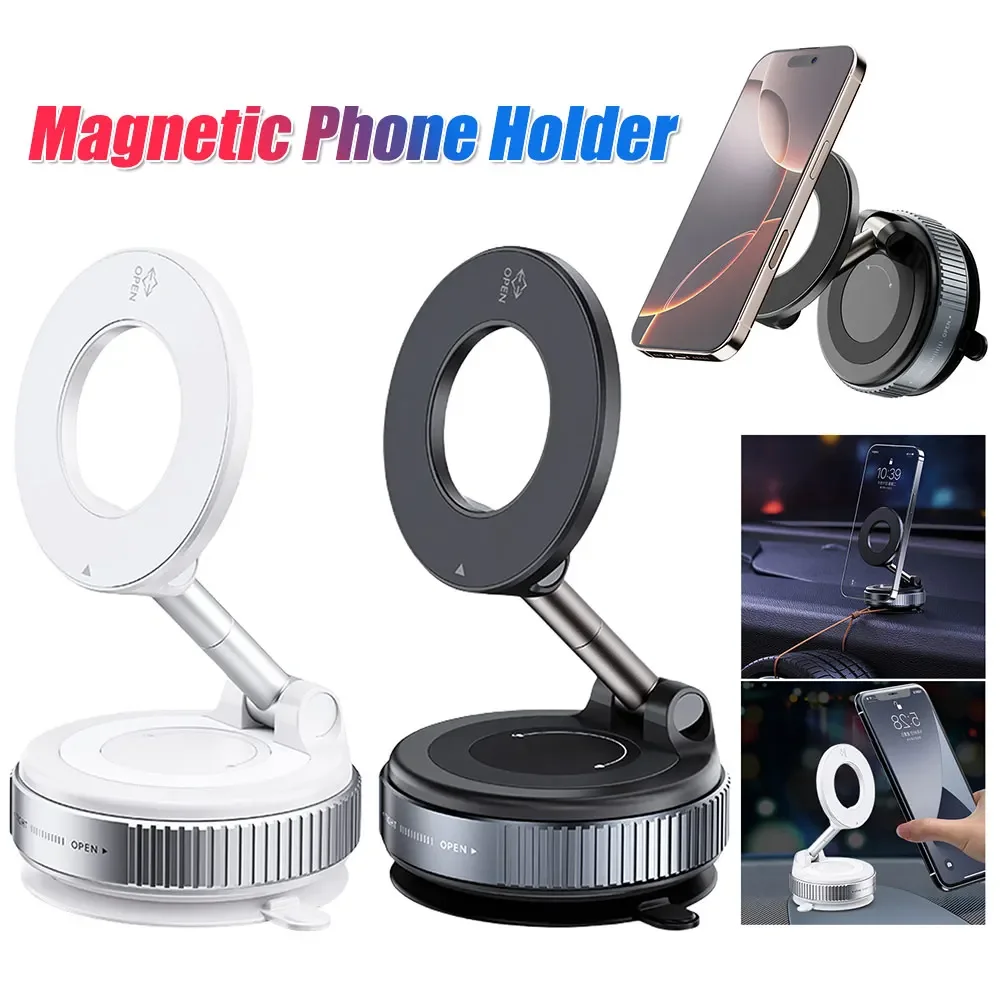 Car Phone Stand Mechanical Vacuum Suction Cup Mount 360° Rotatable Strong Magnetic Adsorption Bracket Navigation Universal Holde
Car Phone Stand Mechanical Vacuum Suction Cup Mount 360° Rotatable Strong Magnetic Adsorption Bracket Navigation Universal Holde