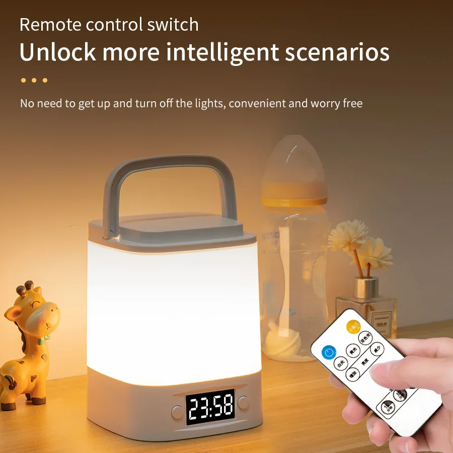 LED Night Light Bedside Rechargeable Desk Lamp Bedroom Baby Feeding Eye Protection Sleep Children's Room LightS Table Lamp
LED Night Light Bedside Rechargeable Desk Lamp Bedroom Baby Feeding Eye Protection Sleep Children's Room LightS Table Lamp