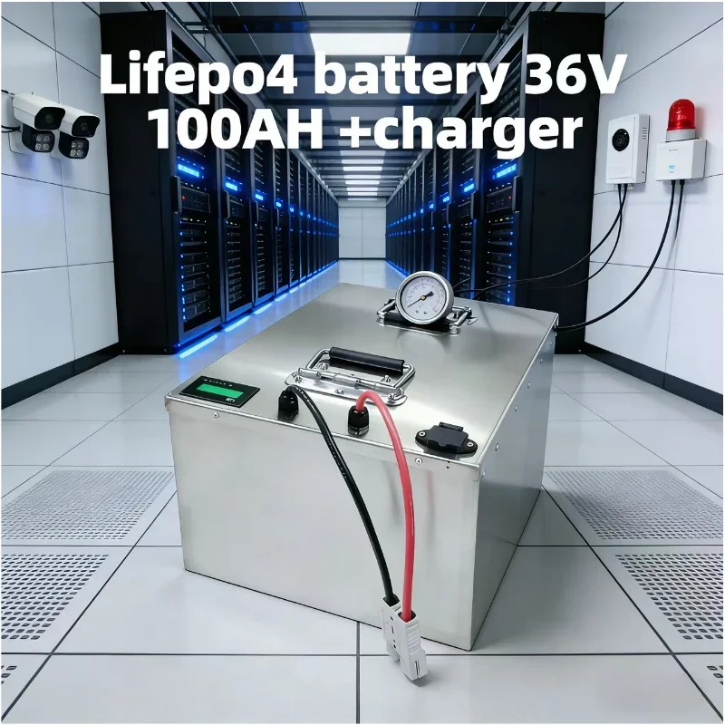 36V 100Ah LiFePO4 E-Mobility Battery BMS 3600W/7000W for E-Bike E-Scooter Tricycle 10A Charger Included
36V 100Ah LiFePO4 E-Mobility Battery BMS 3600W/7000W for E-Bike E-Scooter Tricycle 10A Charger Included