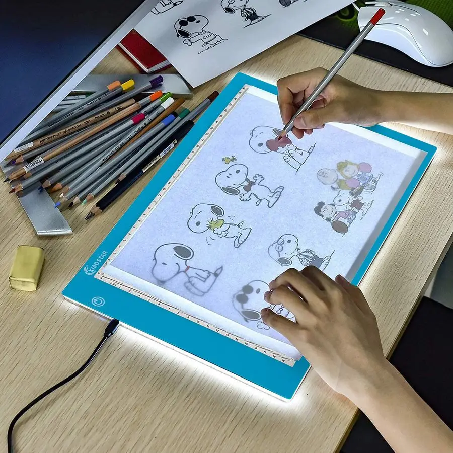 Light Box Drawing Pad, Tracing Board with TypeC Charge Cable and Brightness Adjustable for Artists, AnimationDrawing, Sketching,
Light Box Drawing Pad, Tracing Board with TypeC Charge Cable and Brightness Adjustable for Artists, AnimationDrawing, Sketching,