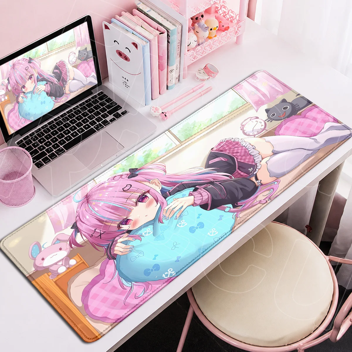 Office Large Speed Mouse Pad HD Printing Rubber Carpet Kawaii Hololive Minato Aqua E-sport Game Computer Keyboard Mats 900x400mm
Office Large Speed Mouse Pad HD Printing Rubber Carpet Kawaii Hololive Minato Aqua E-sport Game Computer Keyboard Mats 900x400mm