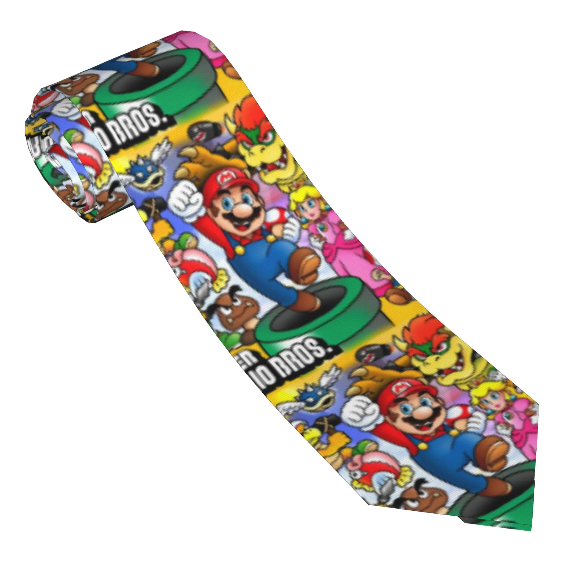 M-Mario-Bros Game Cartoon Neckties Men Silk 8 cm Narrow Neck Ties Super Mario for Mens Suits Accessories Gravatas Wedding Office
M-Mario-Bros Game Cartoon Neckties Men Silk 8 cm Narrow Neck Ties Super Mario for Mens Suits Accessories Gravatas Wedding Office