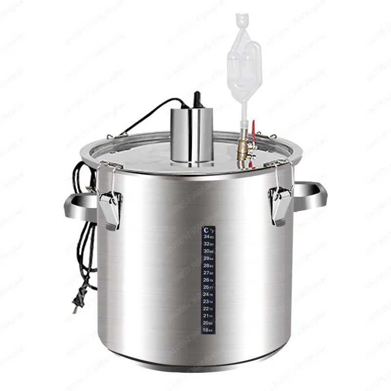 Constant temperature fermentation barrel brewing barrel, stainless steel tank heating wine steaming fruit enzyme equipment
Constant temperature fermentation barrel brewing barrel, stainless steel tank heating wine steaming fruit enzyme equipment