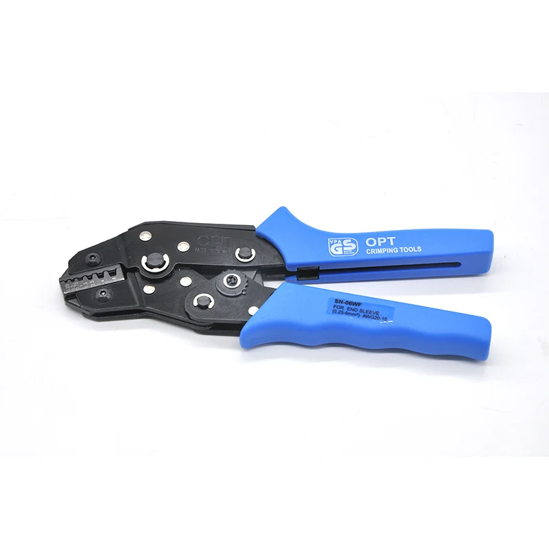 OPT tube type terminal crimping pliers through heart tube needle type cold pressing European terminal crimping pliers
OPT tube type terminal crimping pliers through heart tube needle type cold pressing European terminal crimping pliers
