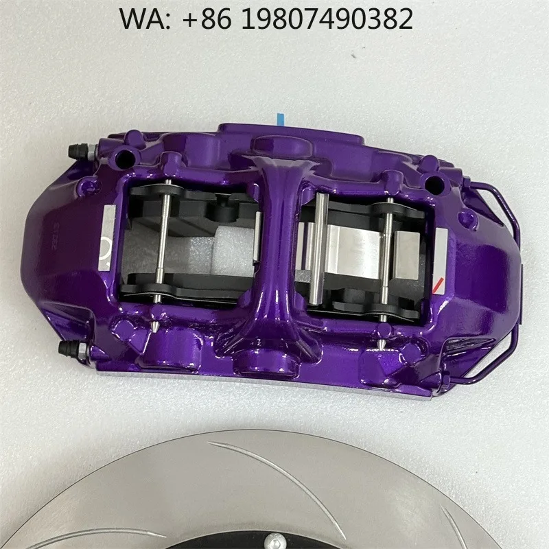 6 Pots Racing Brake Caliper with 380*34mm oove Disc, High Performance Refit Parts for 2019 Off-road Vehicles
6 Pots Racing Brake Caliper with 380*34mm oove Disc, High Performance Refit Parts for 2019 Off-road Vehicles