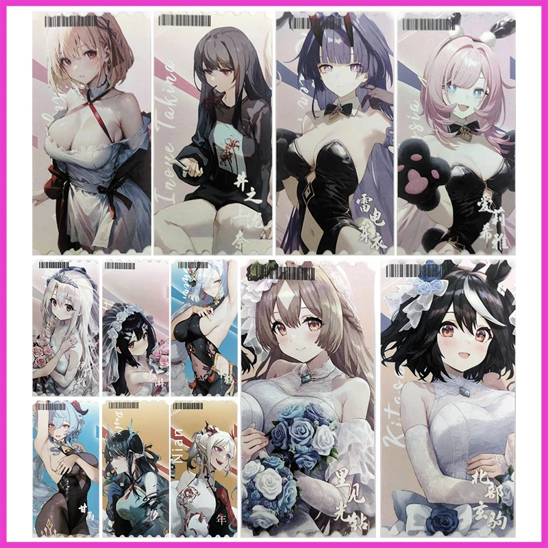Anime Goddess Story Rare CP Collectible Card Illyasviel Elysia Raiden Mei Inoue Takina Satono Diamond Toys for boy Birthday Gift
Anime Goddess Story Rare CP Collectible Card Illyasviel Elysia Raiden Mei Inoue Takina Satono Diamond Toys for boy Birthday Gift