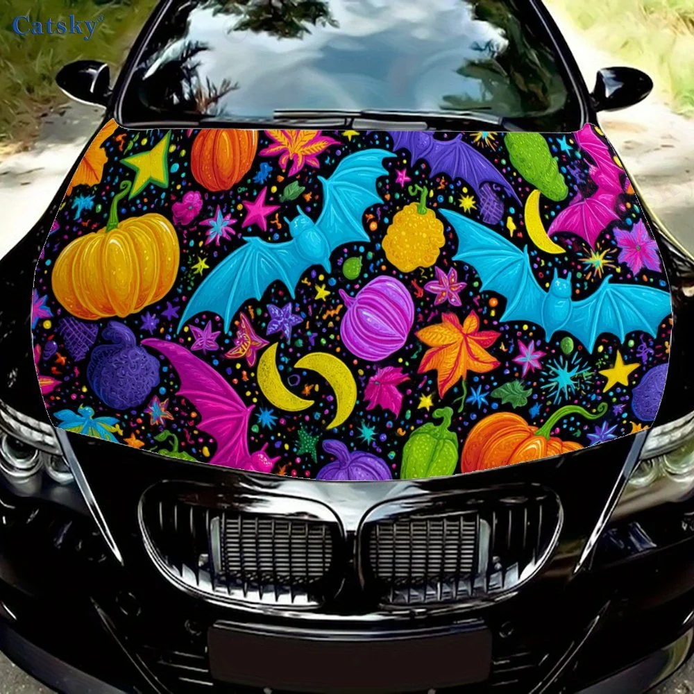 Colorful Bats print,car hood stickers,PVC waterproof Self adhesive car hood sticker,car hood decoration protection stickers,Auto
Colorful Bats print,car hood stickers,PVC waterproof Self adhesive car hood sticker,car hood decoration protection stickers,Auto