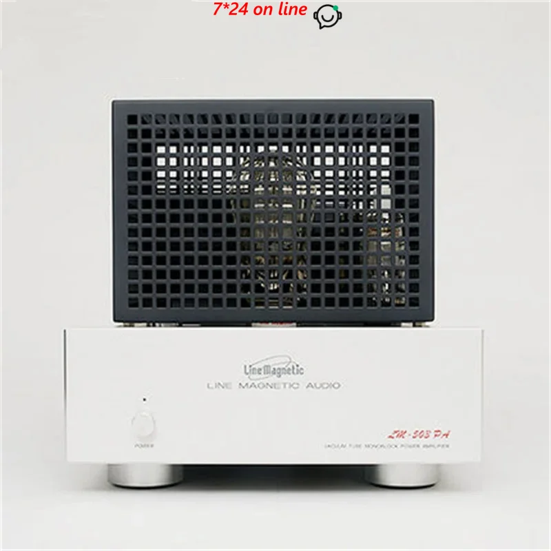 K-028 Line Magnetic LM-503PA Tube Amplifier Monoblock Amplifier 300B Push 845 Class A Single-ended 24W*2 (1 Pair)
K-028 Line Magnetic LM-503PA Tube Amplifier Monoblock Amplifier 300B Push 845 Class A Single-ended 24W*2 (1 Pair)