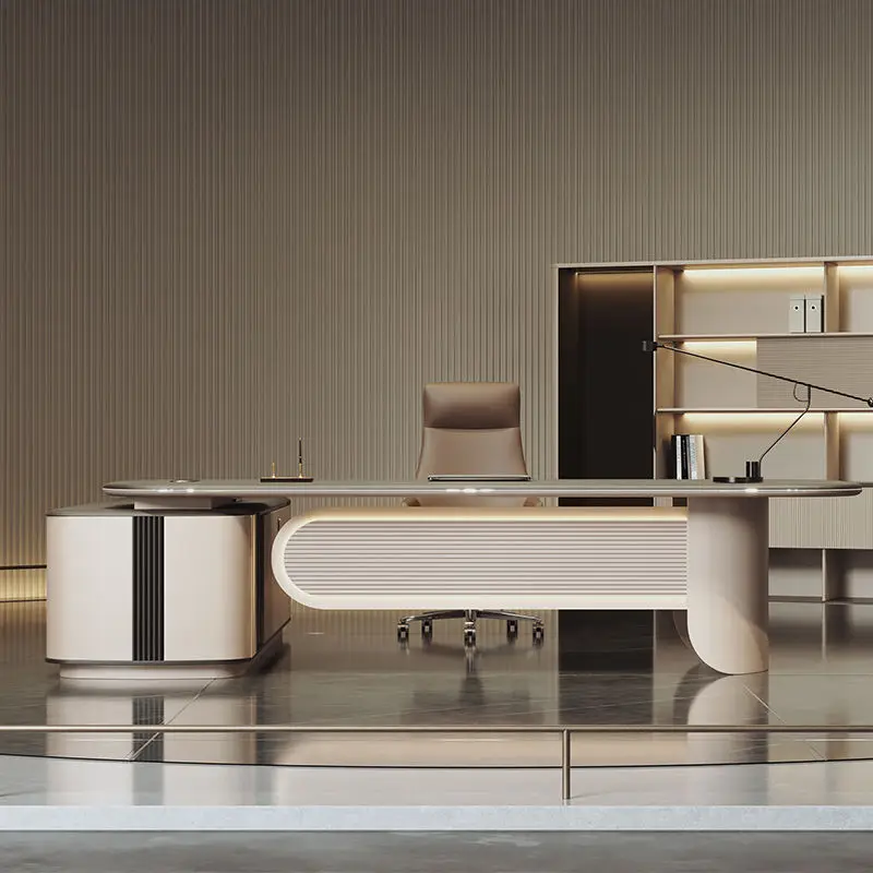 *Custom Design Modern Office Desk for CEO Durable and MDF Wood Luxury L-shaped Executive Desk Boss Table
*Custom Design Modern Office Desk for CEO Durable and MDF Wood Luxury L-shaped Executive Desk Boss Table