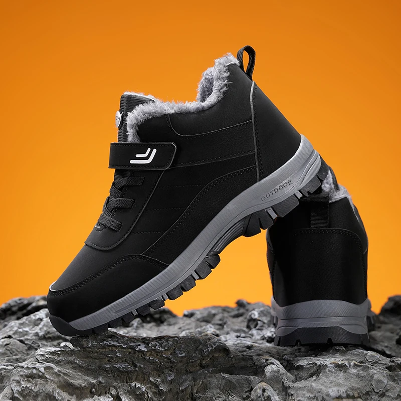 Men's Winter Boots Warm Waterproof Non-Slip Plush Sneakers Shoes - Winter Slippers Male Tenis Boots
Men's Winter Boots Warm Waterproof Non-Slip Plush Sneakers Shoes - Winter Slippers Male Tenis Boots