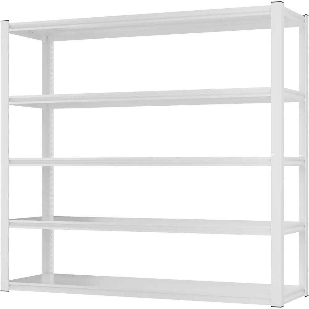 Homdox 48”W Garage Shelving, 3000LBS Heavy Duty Storage Shelves, 5 Tier Adjustable Metal Shelves or Storage, Industrial Shelving
Homdox 48”W Garage Shelving, 3000LBS Heavy Duty Storage Shelves, 5 Tier Adjustable Metal Shelves or Storage, Industrial Shelving