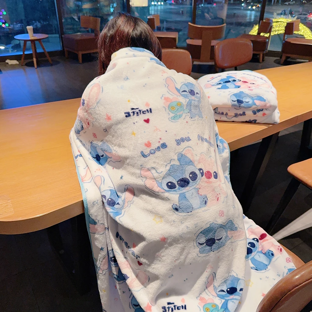 Disney Lilo&Stitch Flannel Blanket Student Office Napping Blanket Cute Stitch Blanket Dormitory Bed Sheet Blanket Girl Gift
Disney Lilo&Stitch Flannel Blanket Student Office Napping Blanket Cute Stitch Blanket Dormitory Bed Sheet Blanket Girl Gift