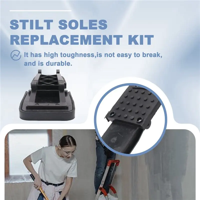 N96R Stilt Soles Replacement Accessories Kits, Stilt Soles Anti-Slip Pads For Drywall, Non-Slip Stilts Soles Foot Pads With Scre
N96R Stilt Soles Replacement Accessories Kits, Stilt Soles Anti-Slip Pads For Drywall, Non-Slip Stilts Soles Foot Pads With Scre