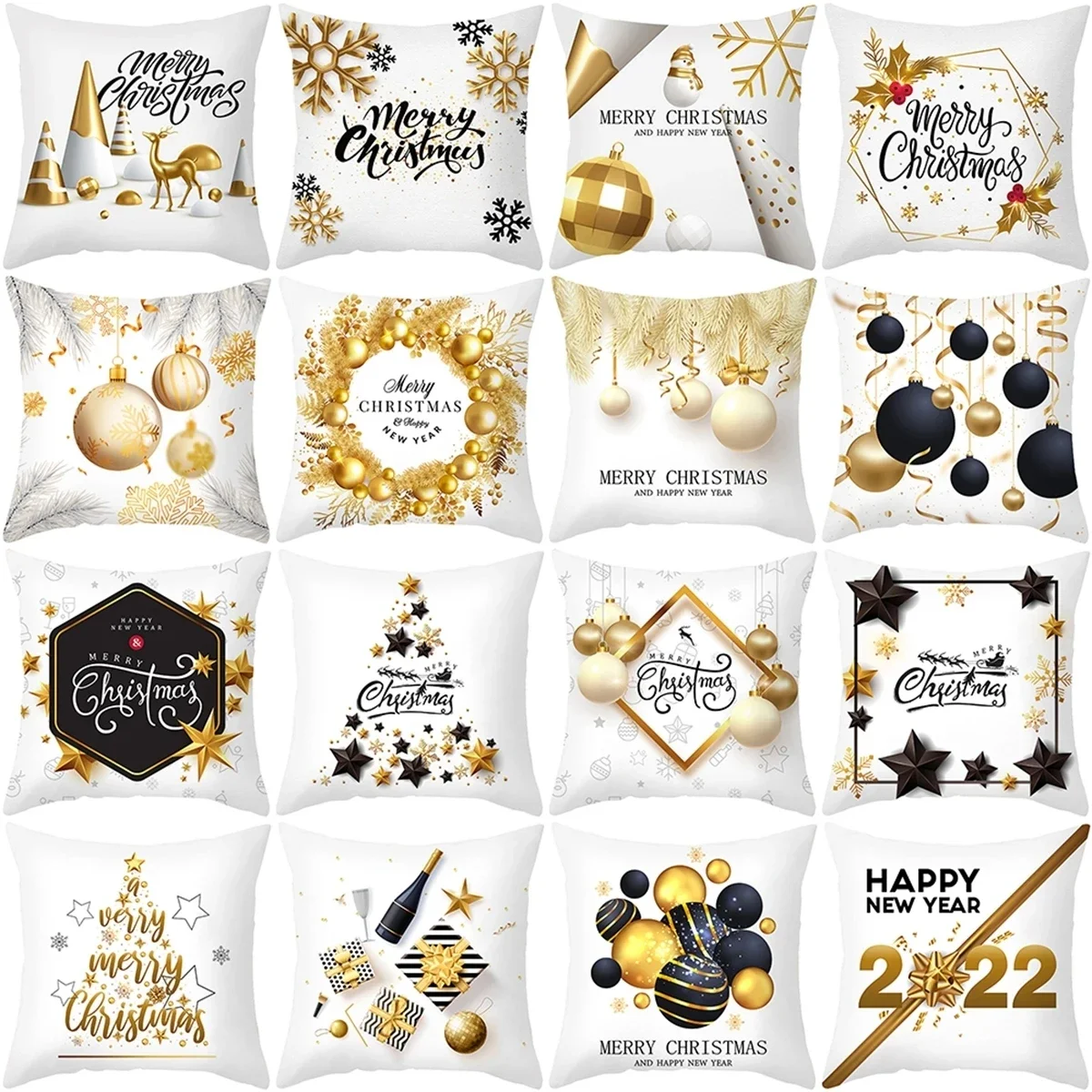 Home decoration Christmas decorative printed pillowcase polyester cushion cover is suitable for bedroom living roomv
Home decoration Christmas decorative printed pillowcase polyester cushion cover is suitable for bedroom living roomv