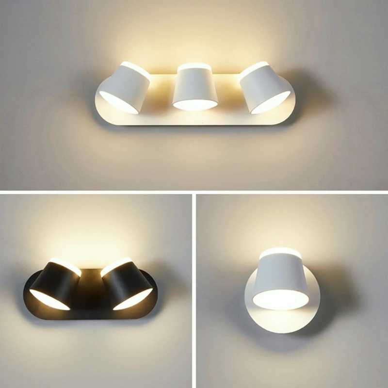 Nordic Minimalist 360° Rotatable Wall Lamp Bedroom Bedside Reading Light Hallway Corridor Living Room Background Wall Light
Nordic Minimalist 360° Rotatable Wall Lamp Bedroom Bedside Reading Light Hallway Corridor Living Room Background Wall Light