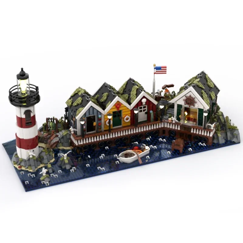 4955PCS Coast Town Diorama Architecture Model Moc Collector's Edition Building Blocks | Learning & Display Toys Gift
4955PCS Coast Town Diorama Architecture Model Moc Collector's Edition Building Blocks | Learning & Display Toys Gift