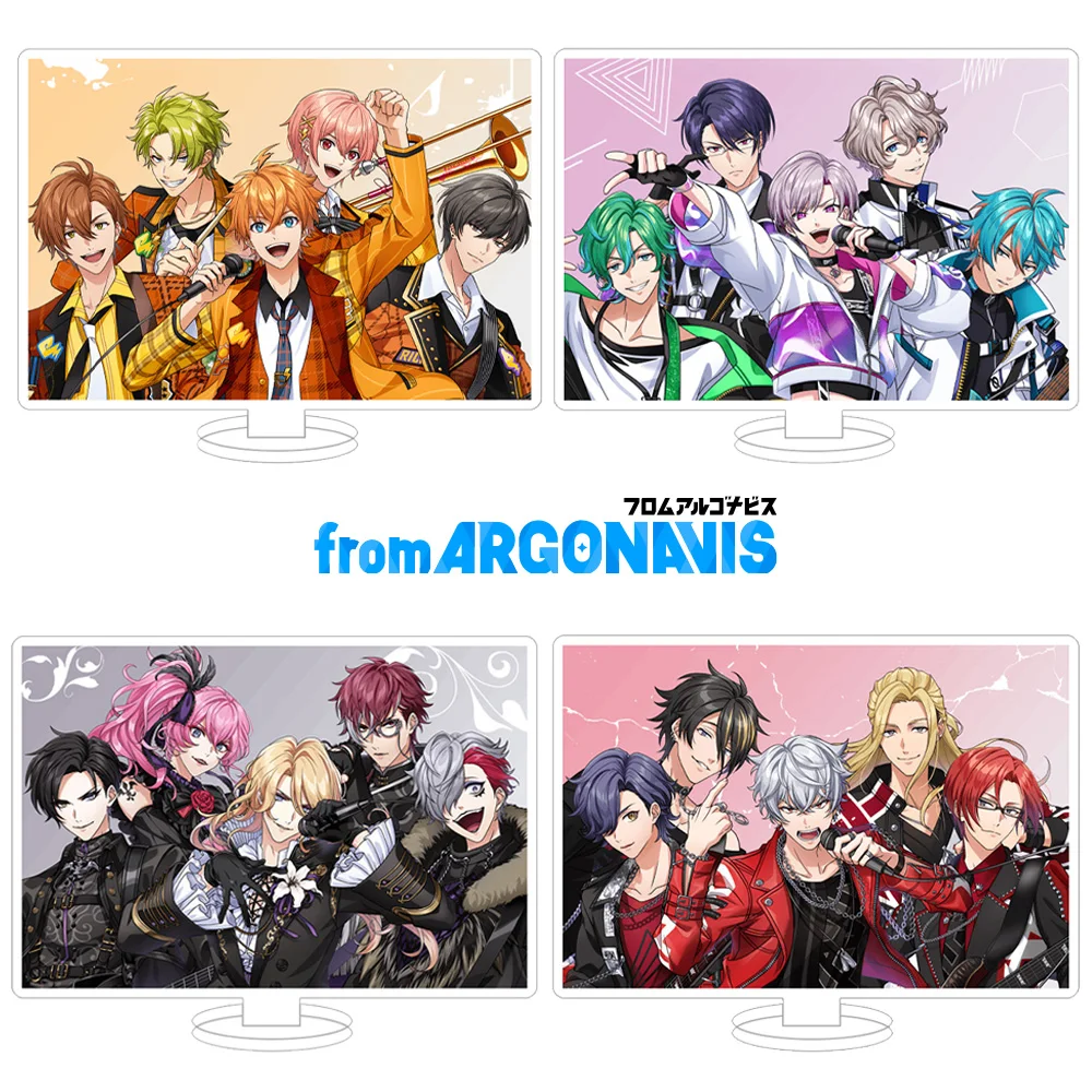 From ARGONAVIS Boy band game character anime peripheral square Official Acrylic stand desk ornament Boys girls New Year Gift
From ARGONAVIS Boy band game character anime peripheral square Official Acrylic stand desk ornament Boys girls New Year Gift