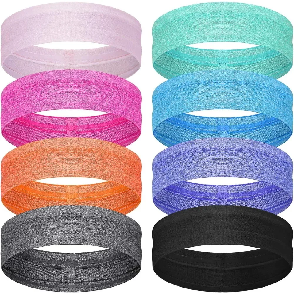 8 Pieces Sweatbands Non Slip Headbands Stretchy Running Sports Headband Workout Headband Grip Silicone Yoga
8 Pieces Sweatbands Non Slip Headbands Stretchy Running Sports Headband Workout Headband Grip Silicone Yoga