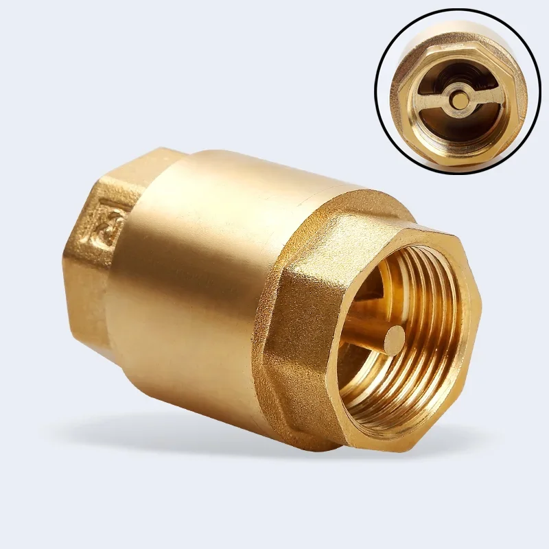 1pc 1/2" NPT Brass Thread In-Line Spring Check Valve 20/25mm Diameter 200WOG For Water Control float valve
1pc 1/2" NPT Brass Thread In-Line Spring Check Valve 20/25mm Diameter 200WOG For Water Control float valve