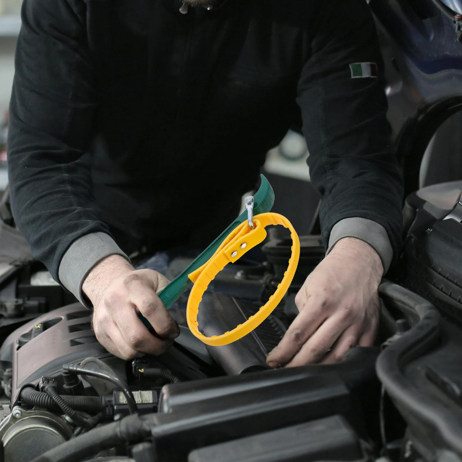 Disassembly Wrench Oil Filter Strap Heavy Duty Steel Wire Green Adjustable Nylon Wide Compatibility Precise Design Antislip
Disassembly Wrench Oil Filter Strap Heavy Duty Steel Wire Green Adjustable Nylon Wide Compatibility Precise Design Antislip