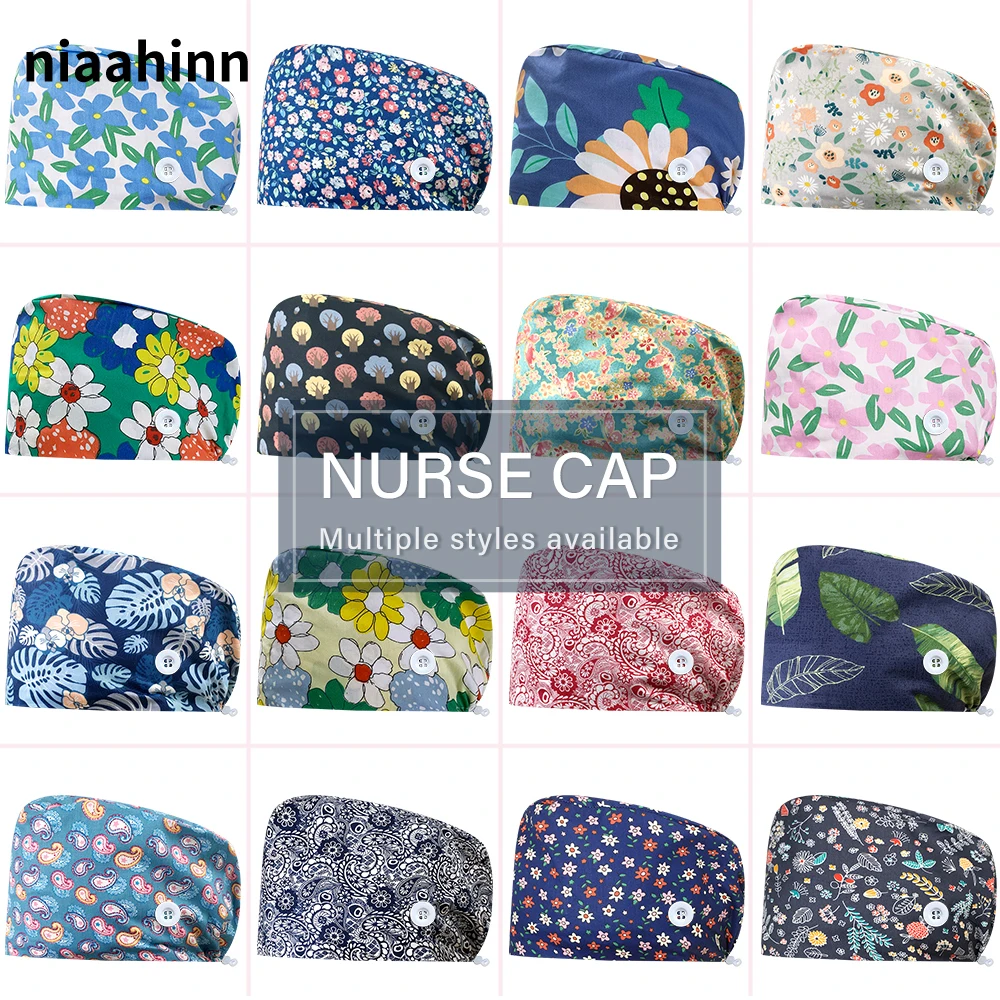 Wholesale Lab Dustproof Work Hat Beauty Work Cap Nurse Accessories Surgery Cap Women Button Surgical Doctor Nurse Cap Scrub Hats
Wholesale Lab Dustproof Work Hat Beauty Work Cap Nurse Accessories Surgery Cap Women Button Surgical Doctor Nurse Cap Scrub Hats