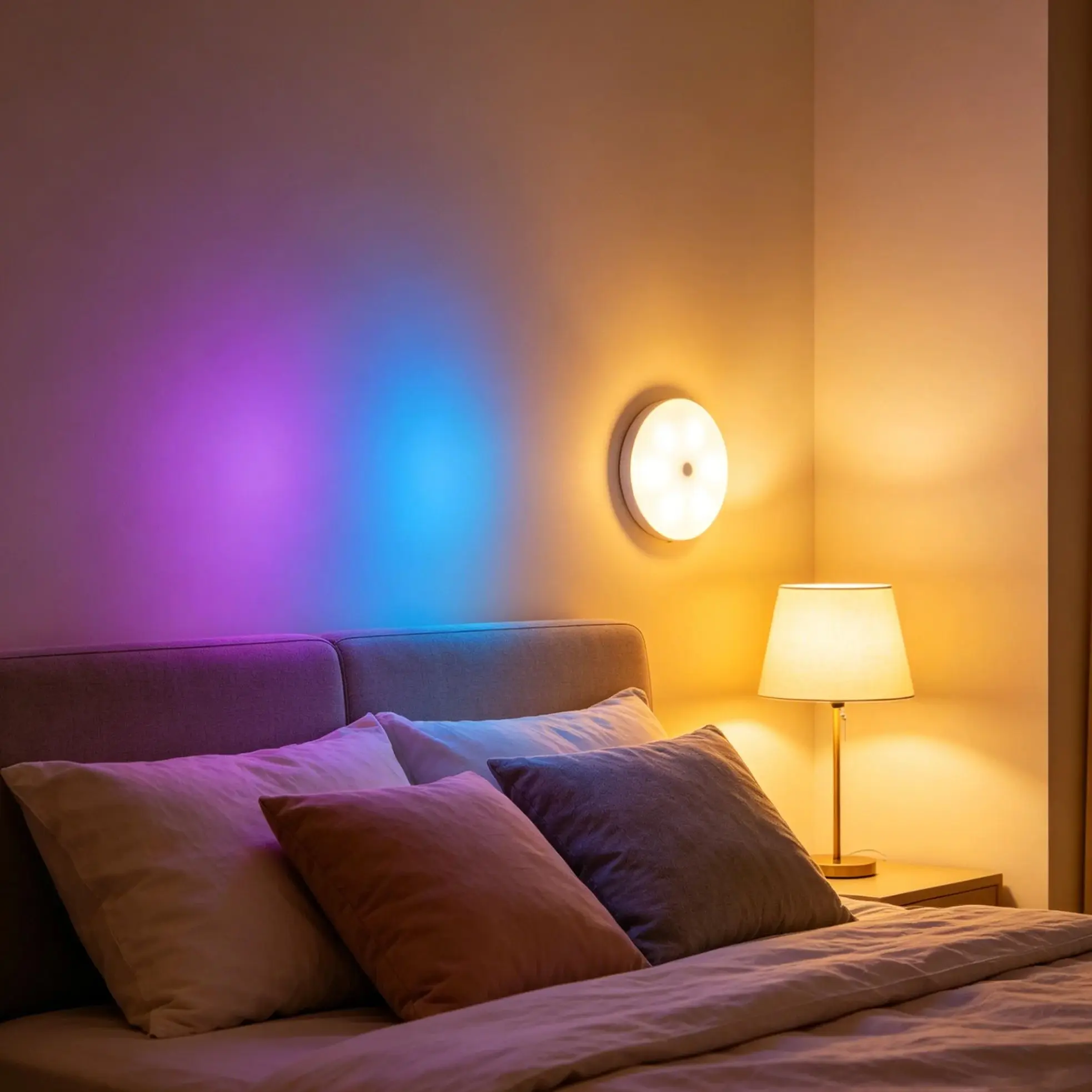 Wireless PIR Motion Sensor Auto Off LED Night Light, USB Rechargeable Magnetic Stick-on Lamp for Bedroom Wardrobe Closet Stairs
Wireless PIR Motion Sensor Auto Off LED Night Light, USB Rechargeable Magnetic Stick-on Lamp for Bedroom Wardrobe Closet Stairs