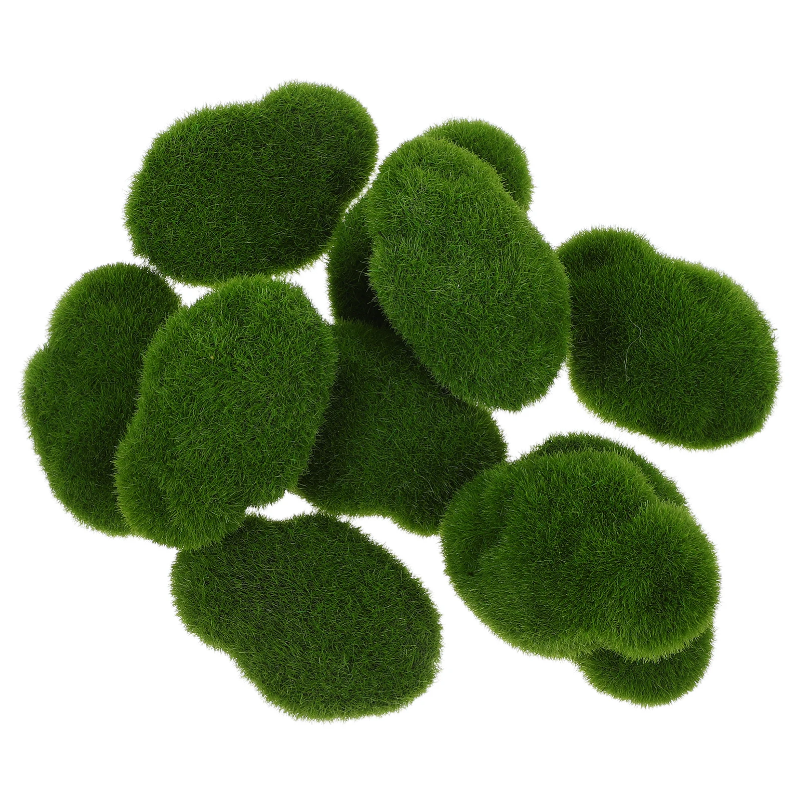 10pcs Artificial Moss Stone Decorative Filler for Planters Craft Projects Green Fake Rocks Simulation Small Stone Decorations
10pcs Artificial Moss Stone Decorative Filler for Planters Craft Projects Green Fake Rocks Simulation Small Stone Decorations