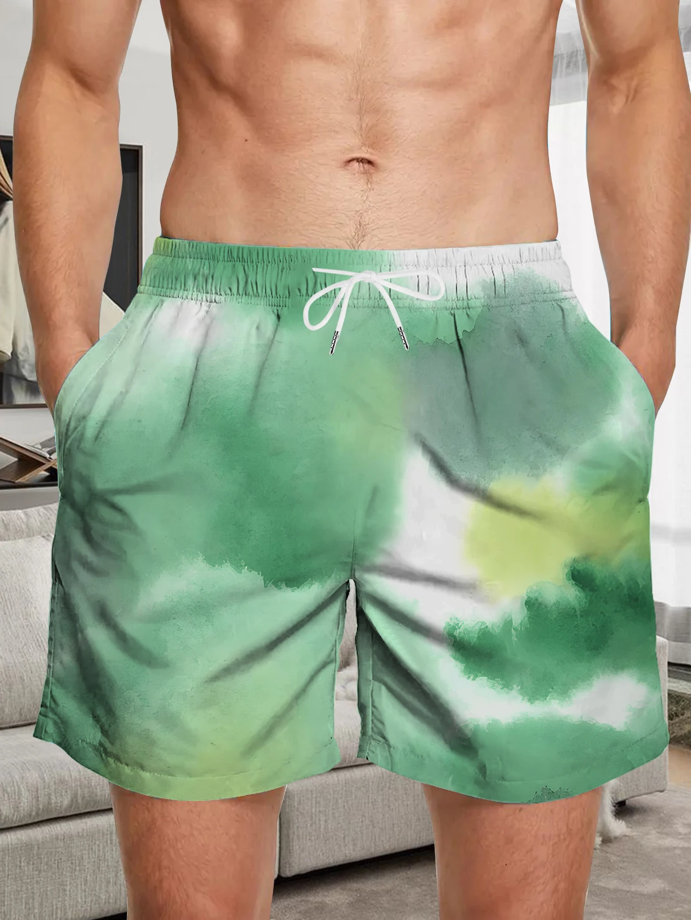 Thin Section Quick Dry Polyester Shorts Men Full Digital Print Outdoor Beach Pants
Thin Section Quick Dry Polyester Shorts Men Full Digital Print Outdoor Beach Pants