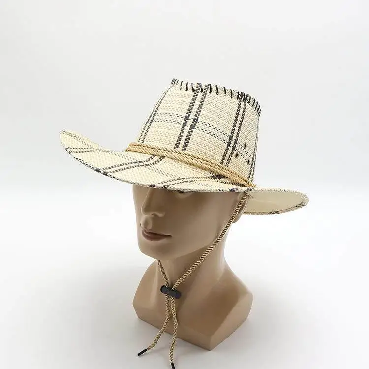 Men's Sun Protection Hat Western Cowboy Style Fishing Sun Hat Large Brim Beach Camouflage Grass Hat Outdoor Summer Hat
Men's Sun Protection Hat Western Cowboy Style Fishing Sun Hat Large Brim Beach Camouflage Grass Hat Outdoor Summer Hat