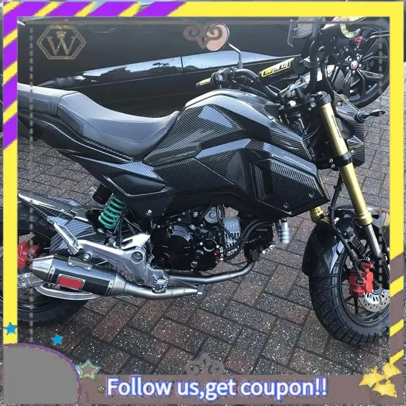 ABXV-2 PCS Motorcycle Tank Side Trim Cover Panels Side Cover Frame Carbon Fiber Pattern Plastic For Honda GROM MSX125 2016-2020
ABXV-2 PCS Motorcycle Tank Side Trim Cover Panels Side Cover Frame Carbon Fiber Pattern Plastic For Honda GROM MSX125 2016-2020