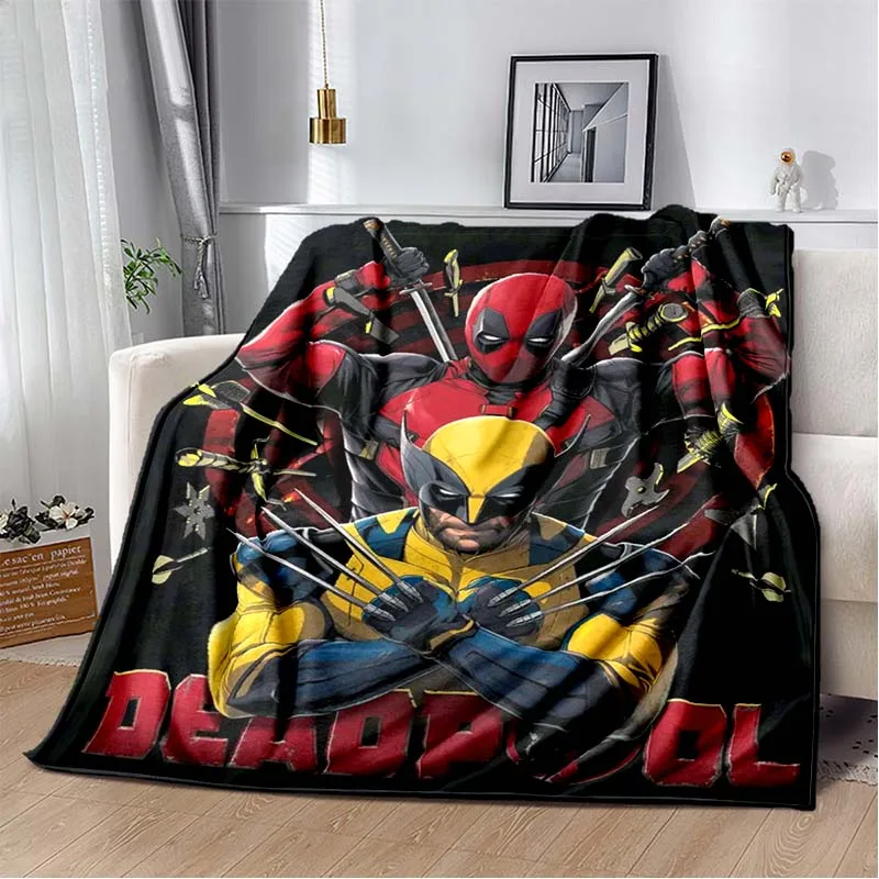 Deadpool and Wolverine printed blanket bed cover sofa bed warm flannel comfortable children's gift home sleep soft blanket
Deadpool and Wolverine printed blanket bed cover sofa bed warm flannel comfortable children's gift home sleep soft blanket