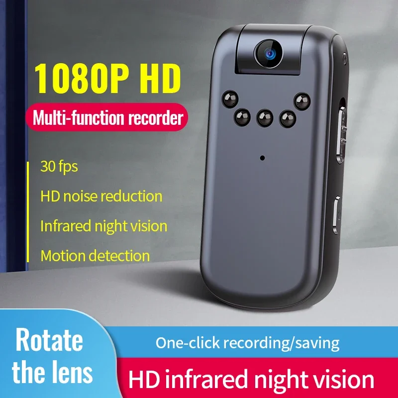 1080P Full HD цифровая мини-камера Boby HD 1080P инфракрасное ночное видение с обнаружением движения аудио-видеорегистратор с задним зажимом
1080P Full HD цифровая мини-камера Boby HD 1080P инфракрасное ночное видение с обнаружением движения аудио-видеорегистратор с задним зажимом
