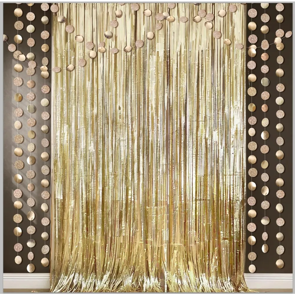 Шампанское, Золотая фольга, мишура, бахрома, занавеска, фон, подвесная круглая гирлянда для украшения дня рождения, свадебный детский душ, бах
Шампанское, Золотая фольга, мишура, бахрома, занавеска, фон, подвесная круглая гирлянда для украшения дня рождения, свадебный детский душ, бах