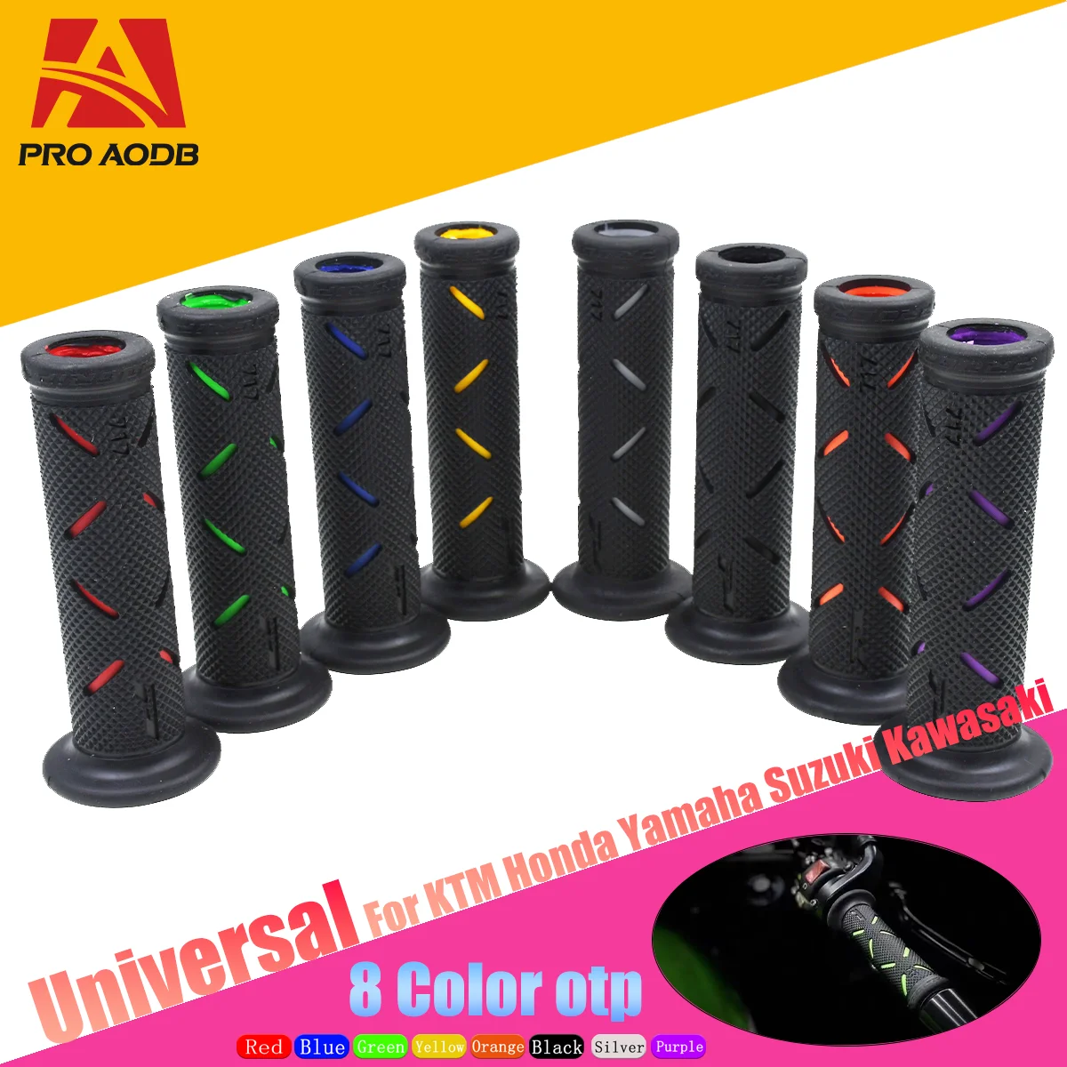 22MM Universal Motorcycle Handlebar Motorbike Grips Rubber Modification Accessories Moto Handles for HondaSuzuki DucatiBenelli
22MM Universal Motorcycle Handlebar Motorbike Grips Rubber Modification Accessories Moto Handles for HondaSuzuki DucatiBenelli