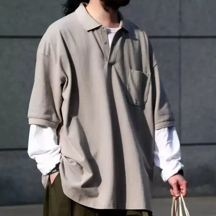 Nanamica Japanese loose casual solid color washed lapel pocket short-sleeved POLO shirt
Nanamica Japanese loose casual solid color washed lapel pocket short-sleeved POLO shirt