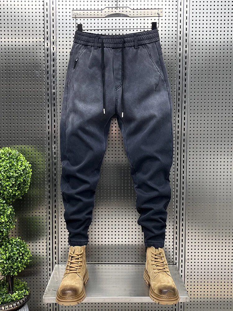 Men's Casual Harajuku Pants Winter Thiened Fce Loose Cuffed Leisure Trousers Trendy Youth Versatile Street Sle Pants
Men's Casual Harajuku Pants Winter Thiened Fce Loose Cuffed Leisure Trousers Trendy Youth Versatile Street Sle Pants