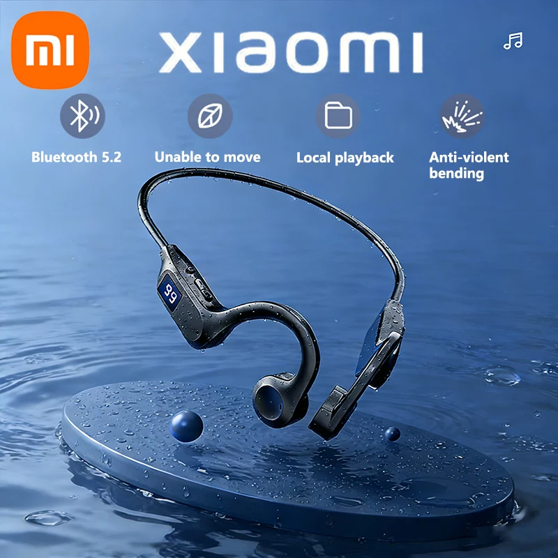 Новые Bluetooth-наушники Xiaomi с воздушной проводимостью, V5.3, с поддержкой карты памяти, цифровым дисплеем, креплением на ухо, подходят для занятий спортом.
Новые Bluetooth-наушники Xiaomi с воздушной проводимостью, V5.3, с поддержкой карты памяти, цифровым дисплеем, креплением на ухо, подходят для занятий спортом.