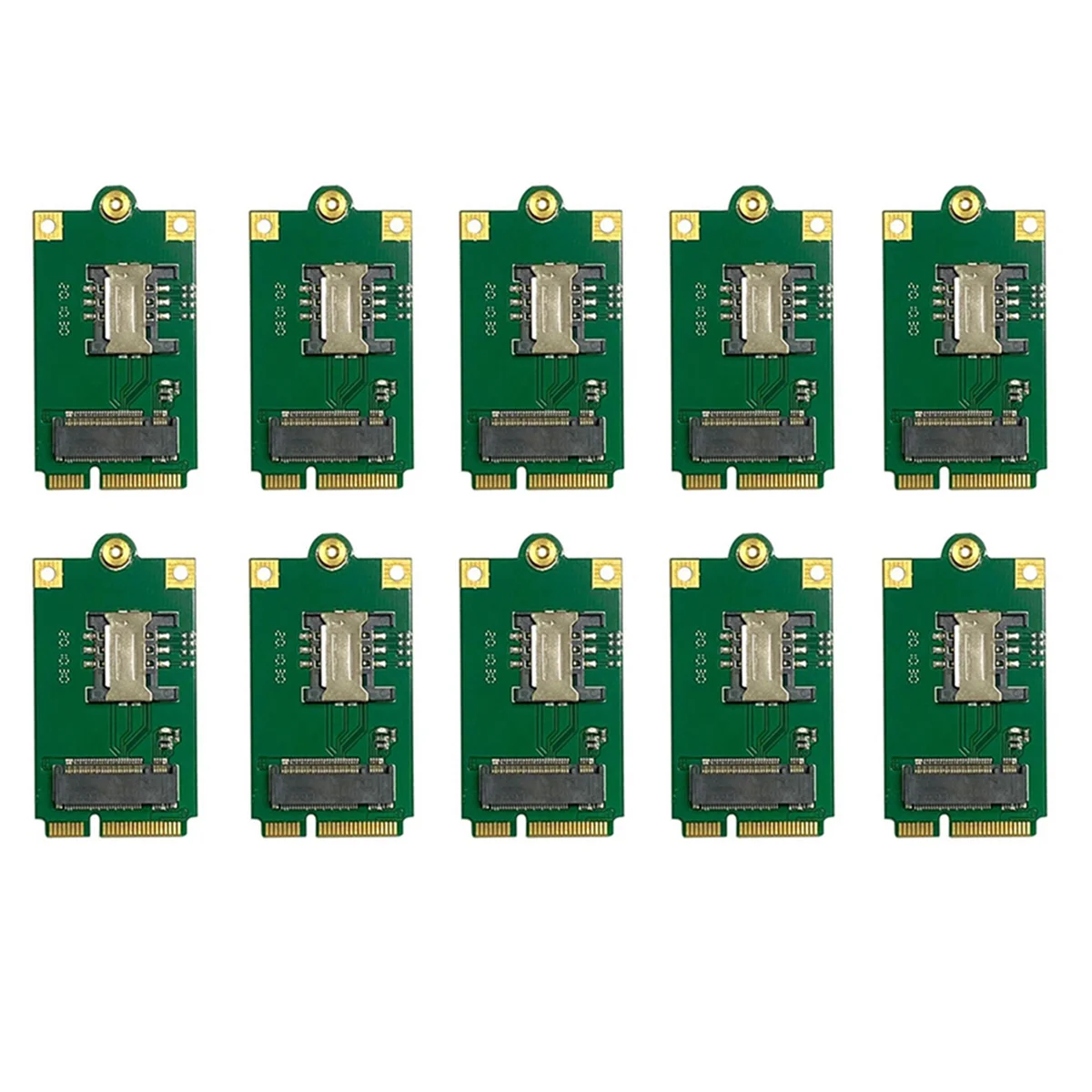 Адаптер NGFF на Mini Pci-E, адаптер с разъемом для SIM-карты, для L860- DW5820E, DW5816E, EM7455, 10X 4G Φ M.2 к Pcie
Адаптер NGFF на Mini Pci-E, адаптер с разъемом для SIM-карты, для L860- DW5820E, DW5816E, EM7455, 10X 4G Φ M.2 к Pcie