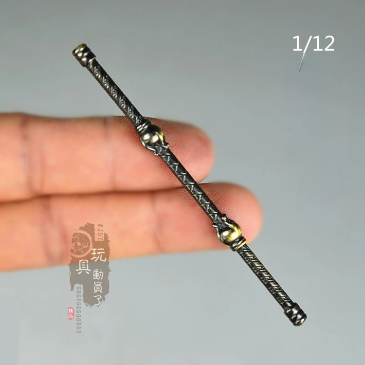 Масштаб 1/12, миниатюрное оружие для солдат Sun Wukong Ruyi, Золотая палка-обруч, 6-дюймовый экшн-браслет
Масштаб 1/12, миниатюрное оружие для солдат Sun Wukong Ruyi, Золотая палка-обруч, 6-дюймовый экшн-браслет
