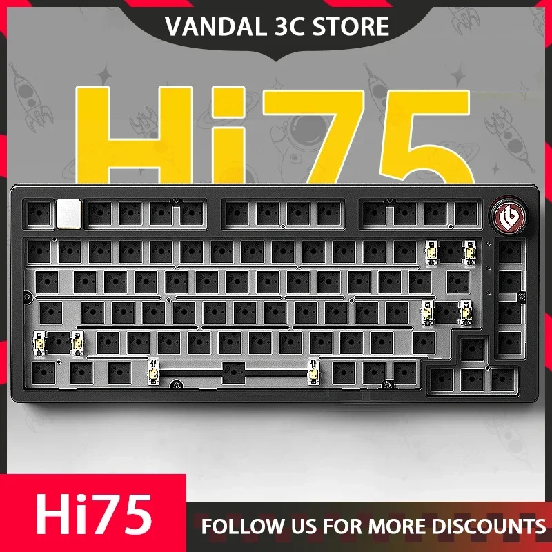 Leobog Hi75 Aluminum Alloy Mechanical Keyboard Kit Wired Rgb Gaming Hot Swap Keyboard Set Gasket Usb Barebones For Pc Gamer
Leobog Hi75 Aluminum Alloy Mechanical Keyboard Kit Wired Rgb Gaming Hot Swap Keyboard Set Gasket Usb Barebones For Pc Gamer