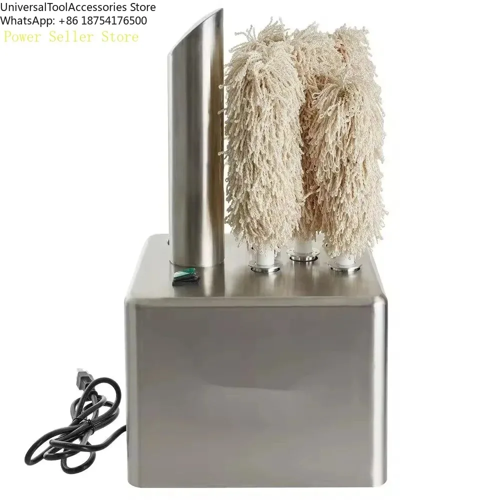 Commercial wine glass polishing machine 5 head glass cleaning wiping equipment electric cup polisher manufacturer direct sale
Commercial wine glass polishing machine 5 head glass cleaning wiping equipment electric cup polisher manufacturer direct sale