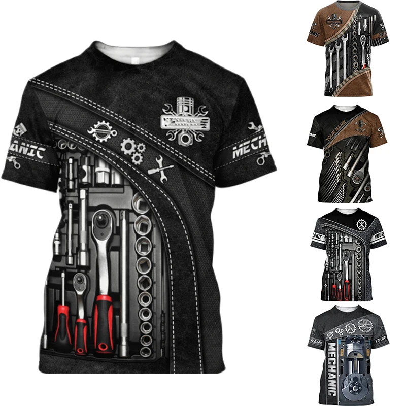 Men T Shirt Vintage T-shirt Summer Clothing Personalized Name Me chanic Print Tops Street Casual Sports Oversized Pullover Tee
Men T Shirt Vintage T-shirt Summer Clothing Personalized Name Me chanic Print Tops Street Casual Sports Oversized Pullover Tee