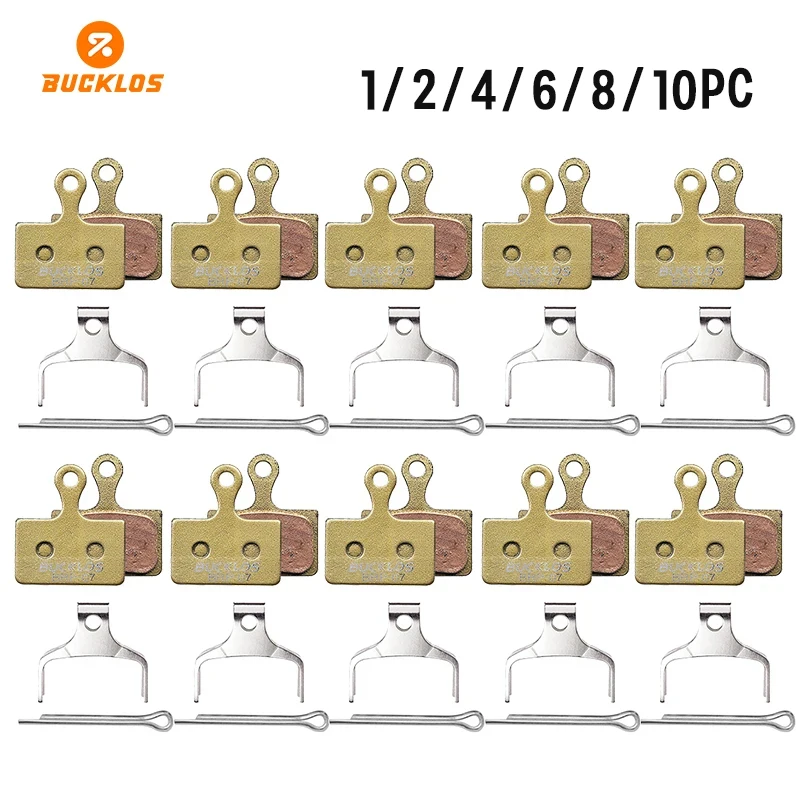 BUCKLOS MTB Bike Hydraulic Disc Brake Pads for SHIMANO K05S Cycling Brake Pads 1/2/4/6/8/10PC Copper Bike Brake Pads Wearproof
BUCKLOS MTB Bike Hydraulic Disc Brake Pads for SHIMANO K05S Cycling Brake Pads 1/2/4/6/8/10PC Copper Bike Brake Pads Wearproof