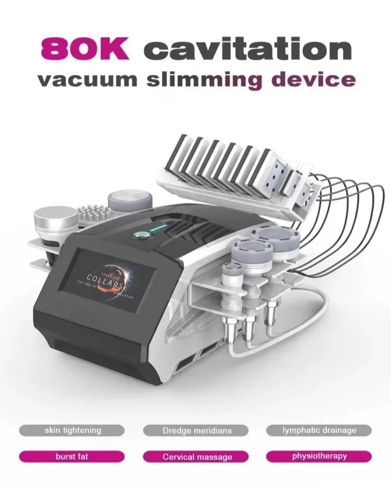 2026 New 5 in 1 Skin Tightening Ultrasonic Vacuum Cavitation Machine Radiofrequency Lifting 80k Ultrasonic Slimming Equipment
2026 New 5 in 1 Skin Tightening Ultrasonic Vacuum Cavitation Machine Radiofrequency Lifting 80k Ultrasonic Slimming Equipment