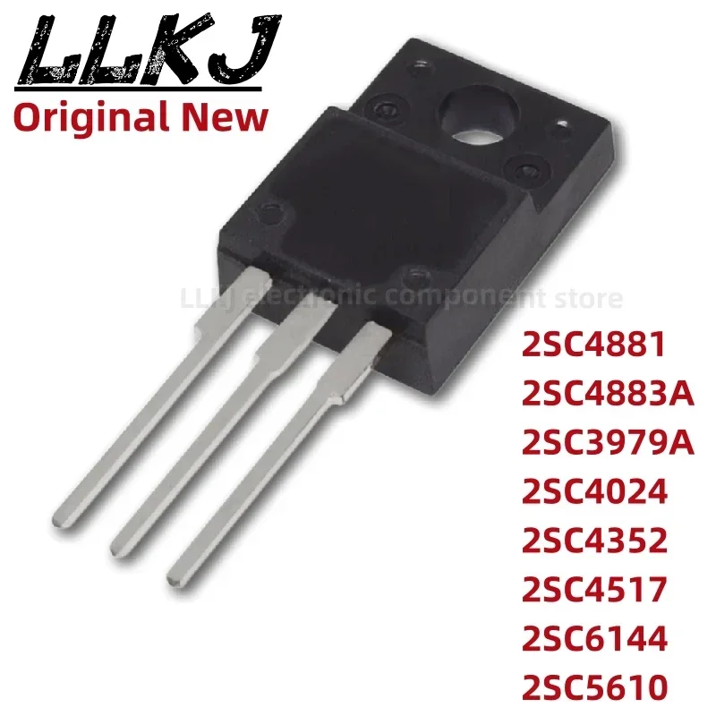 1 шт. 2SC4881 2SC4883A 2SC3979A 2SC4024 2SC4352 2SC4517 2SC6144 2SC5610 TO-220F MOS FET TO220F
1 шт. 2SC4881 2SC4883A 2SC3979A 2SC4024 2SC4352 2SC4517 2SC6144 2SC5610 TO-220F MOS FET TO220F