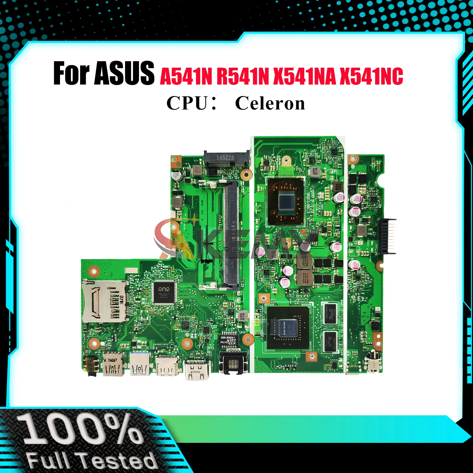 X541NC Материнская плата для ноутбука ASUS VivoBook X541NC R541N A541N X541N F541N X541NA A541N Материнская плата для ноутбука с процессором Celeron stk
X541NC Материнская плата для ноутбука ASUS VivoBook X541NC R541N A541N X541N F541N X541NA A541N Материнская плата для ноутбука с процессором Celeron stk